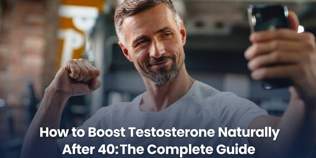how to boost testosterone naturally after 40