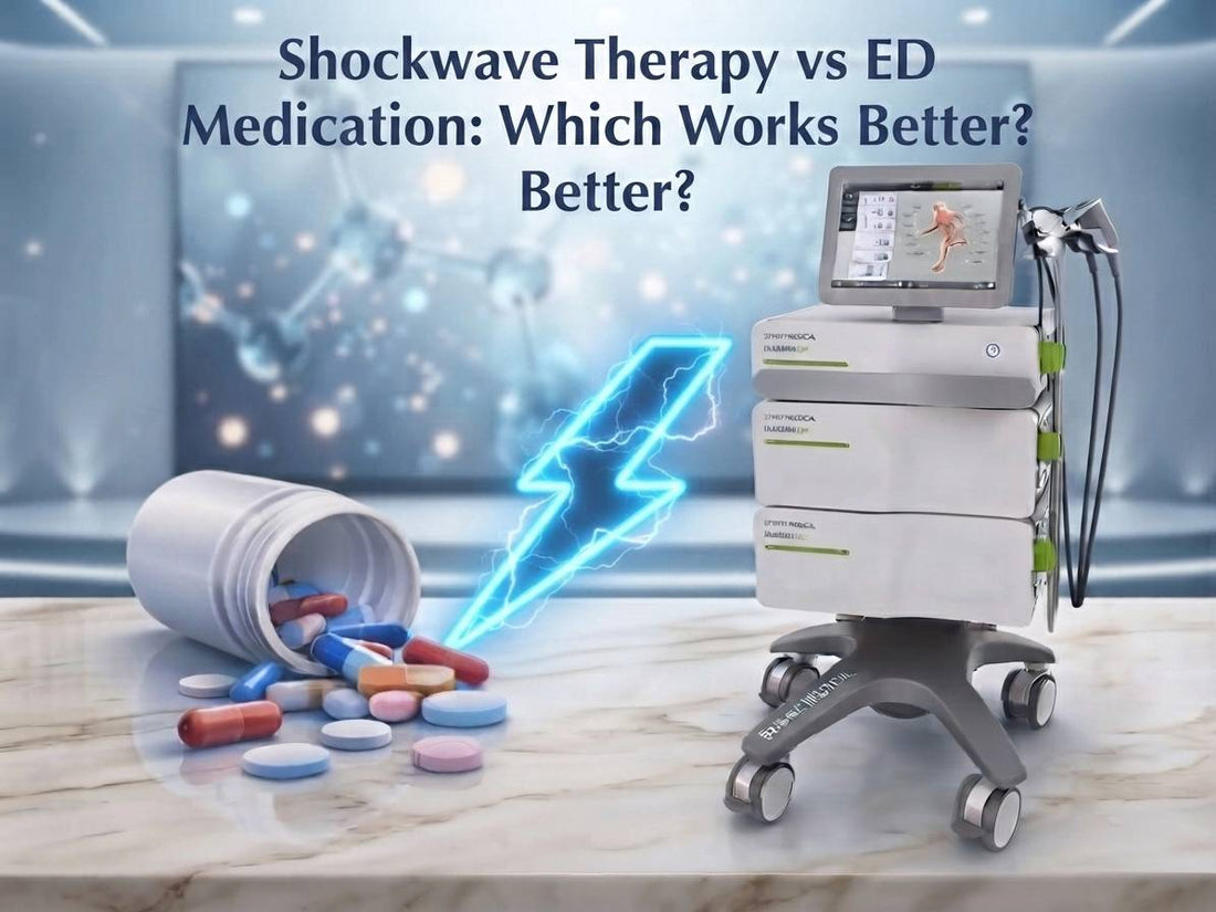 shockwave therapy vs ED medication