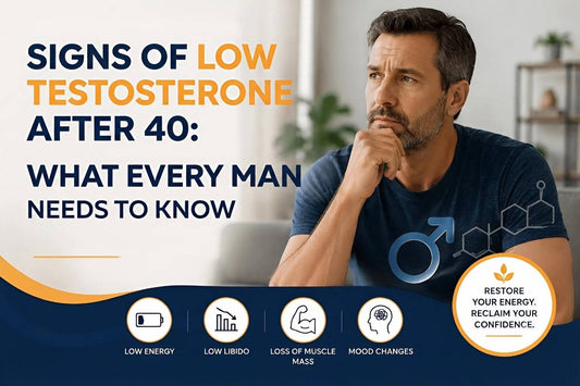 signs of low testosterone after 40
