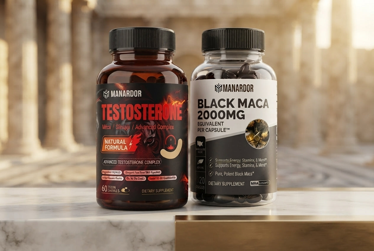 Manardor natural wellness supplements for men highlight